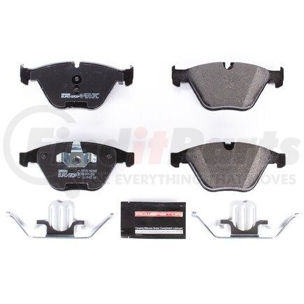 ESP1393 by POWERSTOP BRAKES - Euro-Stop® ECE-R90 Disc Brake Pad Set - with Hardware