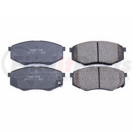 16-1447 by POWERSTOP BRAKES - Z16 EVOLUTION CERAMIC BRAKE PADS