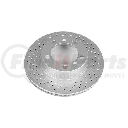 EBR883EVC by POWERSTOP BRAKES - Evolution® Disc Brake Rotor - Coated