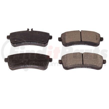 161681 by POWERSTOP BRAKES - Z16 EVOLUTION CERAMIC BRAKE PADS