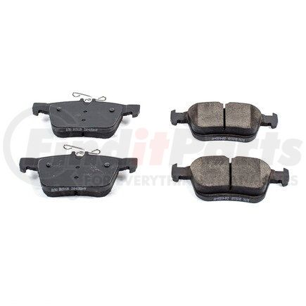 16-1761 by POWERSTOP BRAKES - Z16 EVOLUTION CERAMIC BRAKE PADS