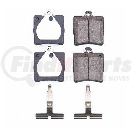 17-779 by POWERSTOP BRAKES - Z17 EVOLUTION CERAMIC BRAKE PADS W/ HARDWARE