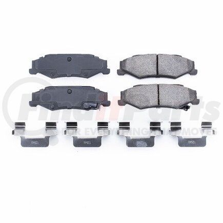 17-732 by POWERSTOP BRAKES - Z17 EVOLUTION CERAMIC BRAKE PADS W/ HARDWARE