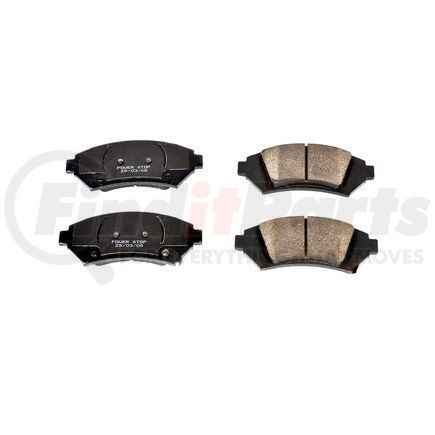 16-1076 by POWERSTOP BRAKES - Z16 EVOLUTION CERAMIC BRAKE PADS