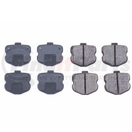 161185R by POWERSTOP BRAKES - Z16 EVOLUTION CERAMIC BRAKE PADS