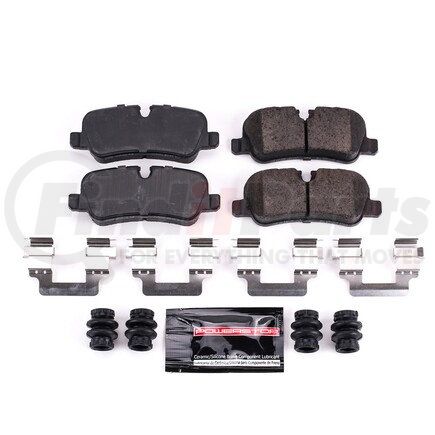 Z231099 by POWERSTOP BRAKES - Z23 EVOLUTION SPORT CARBON-FIBER BRAKE PADS W/ HARDWARE