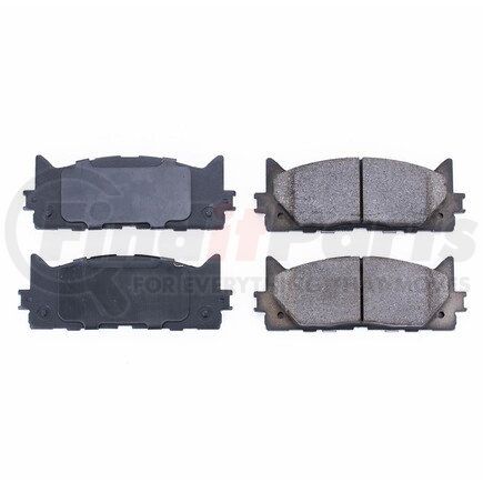 16-1293 by POWERSTOP BRAKES - Z16 EVOLUTION CERAMIC BRAKE PADS