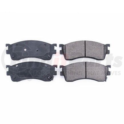 16-893 by POWERSTOP BRAKES - Z16 EVOLUTION CERAMIC BRAKE PADS