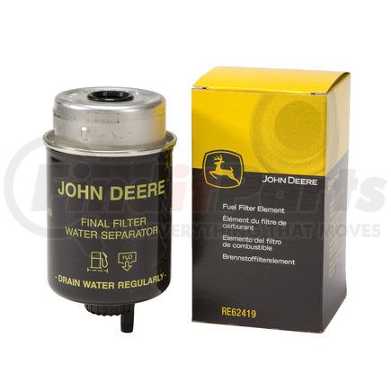 RE62419 by JOHN DEERE - Fuel Filter Element - Outer