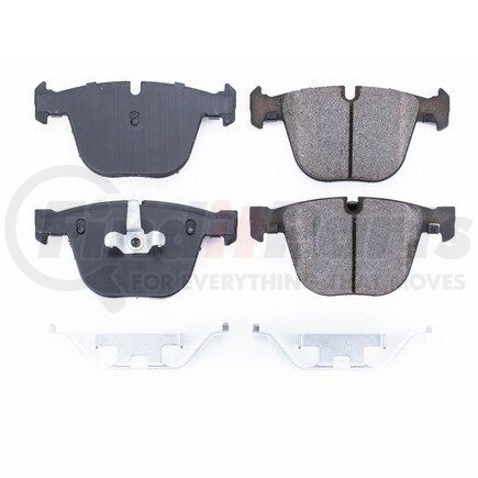 17-919A by POWERSTOP BRAKES - Z17 EVOLUTION CERAMIC BRAKE PADS W/ HARDWARE