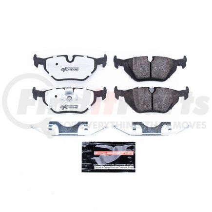 Z26692A by POWERSTOP BRAKES - Z26 STREET PERFORMANCE CARBON-FIBER CERAMIC BRAKE PADS W/ HARDWARE