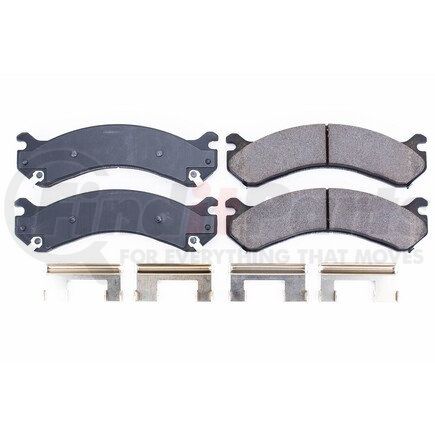 17-909 by POWERSTOP BRAKES - Z17 EVOLUTION CERAMIC BRAKE PADS W/ HARDWARE