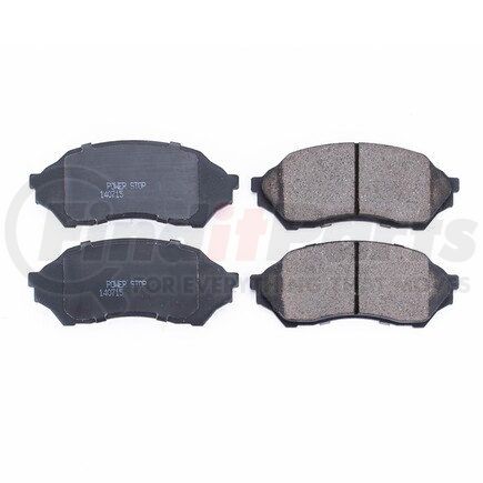 16798 by POWERSTOP BRAKES - Z16 EVOLUTION CERAMIC BRAKE PADS