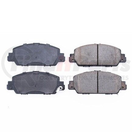 16-1654 by POWERSTOP BRAKES - Z16 EVOLUTION CERAMIC BRAKE PADS