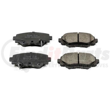 16-1729 by POWERSTOP BRAKES - Z16 EVOLUTION CERAMIC BRAKE PADS