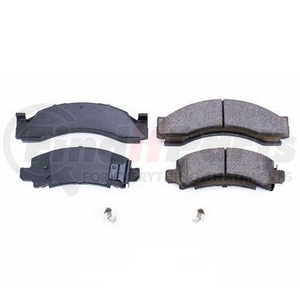 17-149 by POWERSTOP BRAKES - Z17 EVOLUTION CERAMIC BRAKE PADS W/ HARDWARE