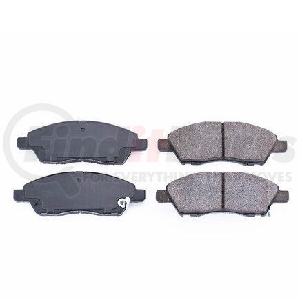 16-1592 by POWERSTOP BRAKES - Z16 EVOLUTION CERAMIC BRAKE PADS