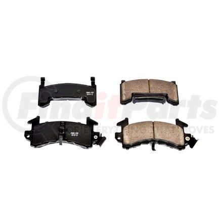 16-154 by POWERSTOP BRAKES - Z16 EVOLUTION CERAMIC BRAKE PADS