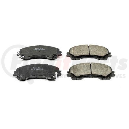 16-1736 by POWERSTOP BRAKES - Z16 EVOLUTION CERAMIC BRAKE PADS