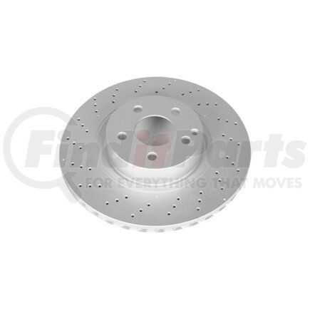 EBR869EVC by POWERSTOP BRAKES - Evolution® Disc Brake Rotor - Coated