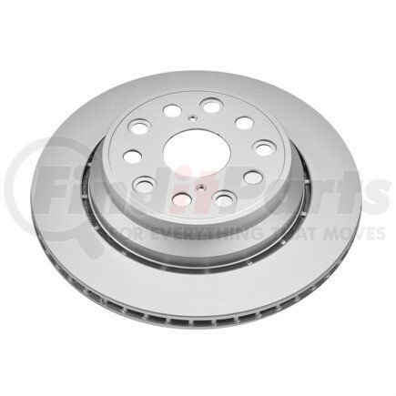 JBR1350EVC by POWERSTOP BRAKES - Evolution® Disc Brake Rotor - Coated