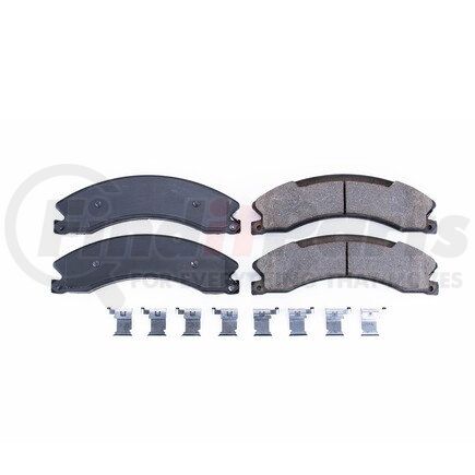 17-1565 by POWERSTOP BRAKES - Z17 EVOLUTION CERAMIC BRAKE PADS W/ HARDWARE