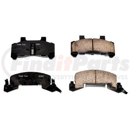 16-289 by POWERSTOP BRAKES - Z16 EVOLUTION CERAMIC BRAKE PADS