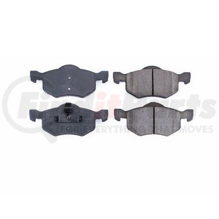 16-843 by POWERSTOP BRAKES - Z16 EVOLUTION CERAMIC BRAKE PADS