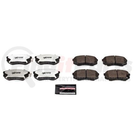 Z36735 by POWERSTOP BRAKES - Z36 TRUCK & TOW CARBON-FIBER CERAMIC BRAKE PADS