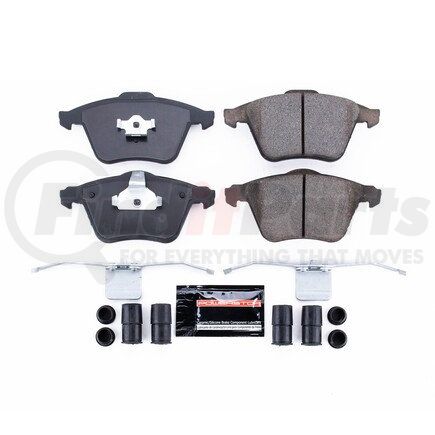 Z23915B by POWERSTOP BRAKES - Z23 EVOLUTION SPORT CARBON-FIBER BRAKE PADS W/ HARDWARE