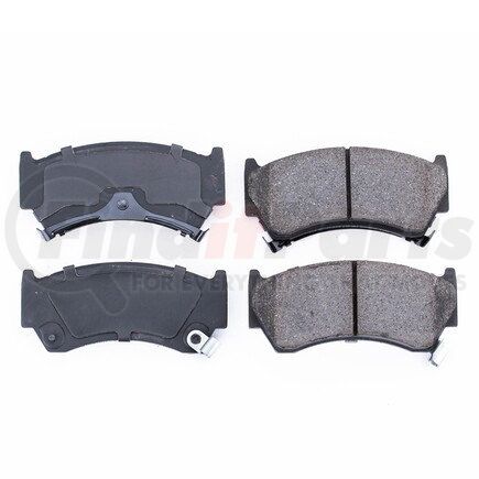 16-668 by POWERSTOP BRAKES - Z16 EVOLUTION CERAMIC BRAKE PADS