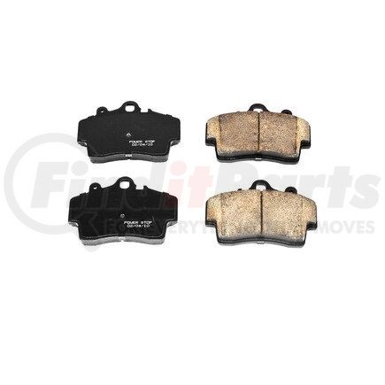 17-737 by POWERSTOP BRAKES - Z17 EVOLUTION CERAMIC BRAKE PADS W/ HARDWARE