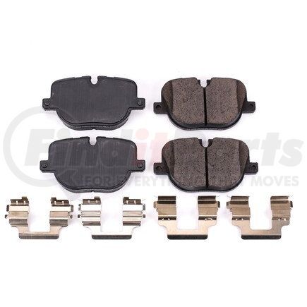 17-1427 by POWERSTOP BRAKES - Z17 EVOLUTION CERAMIC BRAKE PADS W/ HARDWARE