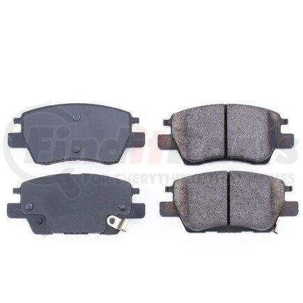 16-1844 by POWERSTOP BRAKES - Z16 EVOLUTION CERAMIC BRAKE PADS