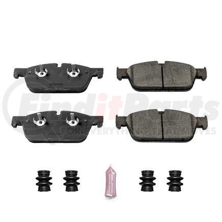 Z231636 by POWERSTOP BRAKES - Z23 EVOLUTION SPORT CARBON-FIBER BRAKE PADS W/ HARDWARE