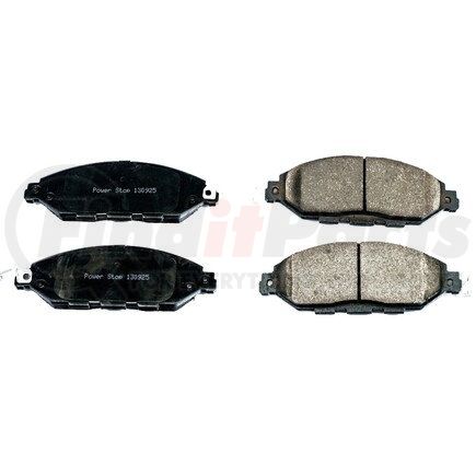 16-1649 by POWERSTOP BRAKES - Z16 EVOLUTION CERAMIC BRAKE PADS