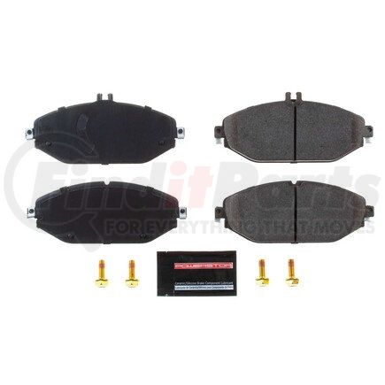 Z231794 by POWERSTOP BRAKES - Z23 EVOLUTION SPORT CARBON-FIBER BRAKE PADS W/ HARDWARE