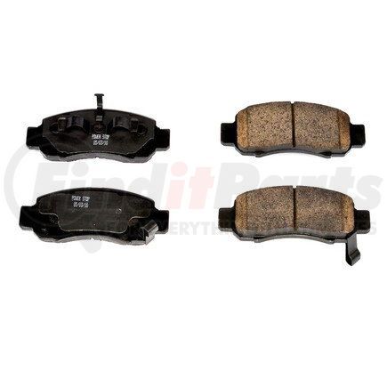 16832 by POWERSTOP BRAKES - Z16 EVOLUTION CERAMIC BRAKE PADS