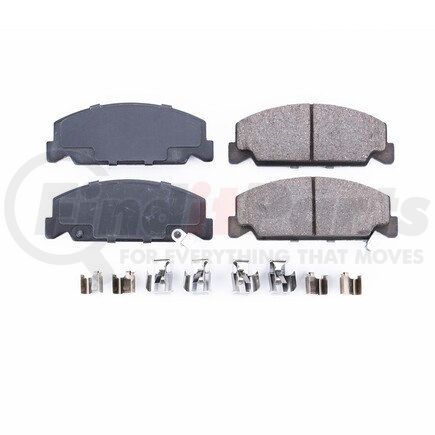 17-273 by POWERSTOP BRAKES - Z17 EVOLUTION CERAMIC BRAKE PADS W/ HARDWARE