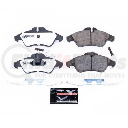 Z36950 by POWERSTOP BRAKES - Z36 TRUCK & TOW CARBON-FIBER CERAMIC BRAKE PADS W/ HARDWARE