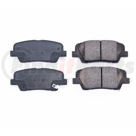 16-1284 by POWERSTOP BRAKES - Z16 EVOLUTION CERAMIC BRAKE PADS