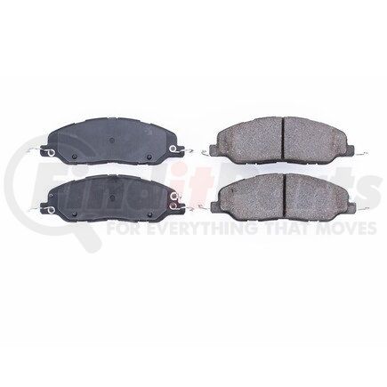 16-1463 by POWERSTOP BRAKES - Z16 EVOLUTION CERAMIC BRAKE PADS