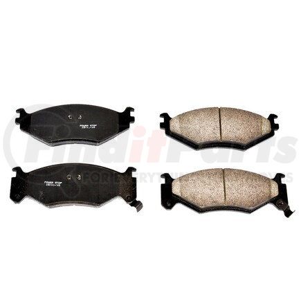 16-522 by POWERSTOP BRAKES - Z16 EVOLUTION CERAMIC BRAKE PADS