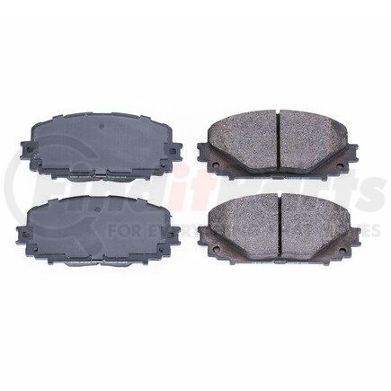 16-1628 by POWERSTOP BRAKES - Z16 EVOLUTION CERAMIC BRAKE PADS