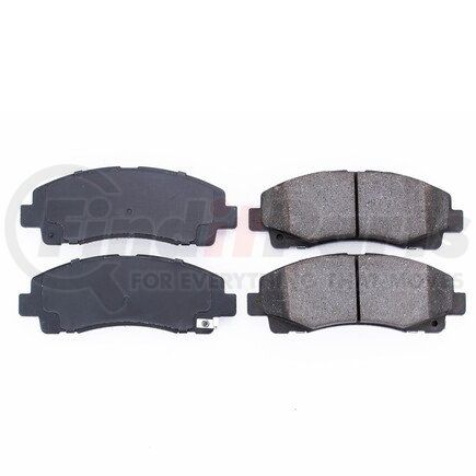 16-1102 by POWERSTOP BRAKES - Z16 EVOLUTION CERAMIC BRAKE PADS