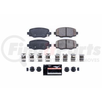 Z231734 by POWERSTOP BRAKES - Z23 EVOLUTION SPORT CARBON-FIBER BRAKE PADS W/ HARDWARE