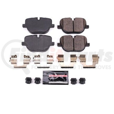 Z231427 by POWERSTOP BRAKES - Z23 EVOLUTION SPORT CARBON-FIBER BRAKE PADS W/ HARDWARE