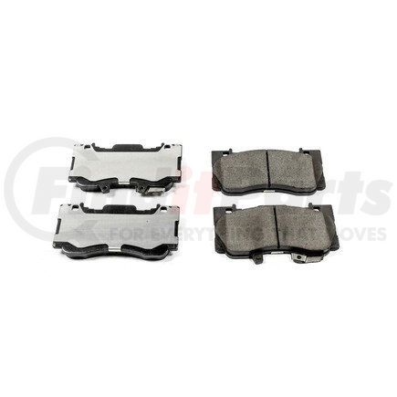 16-1784 by POWERSTOP BRAKES - Z16 EVOLUTION CERAMIC BRAKE PADS