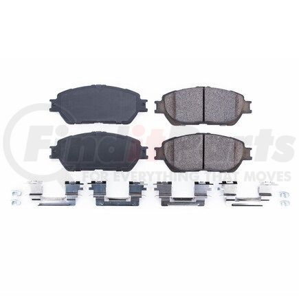 17-906A by POWERSTOP BRAKES - Z17 EVOLUTION CERAMIC BRAKE PADS W/ HARDWARE