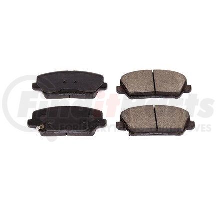 16-1827 by POWERSTOP BRAKES - Z16 EVOLUTION CERAMIC BRAKE PADS